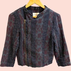 Cleobella Ikat Moto Jacket Size Medium